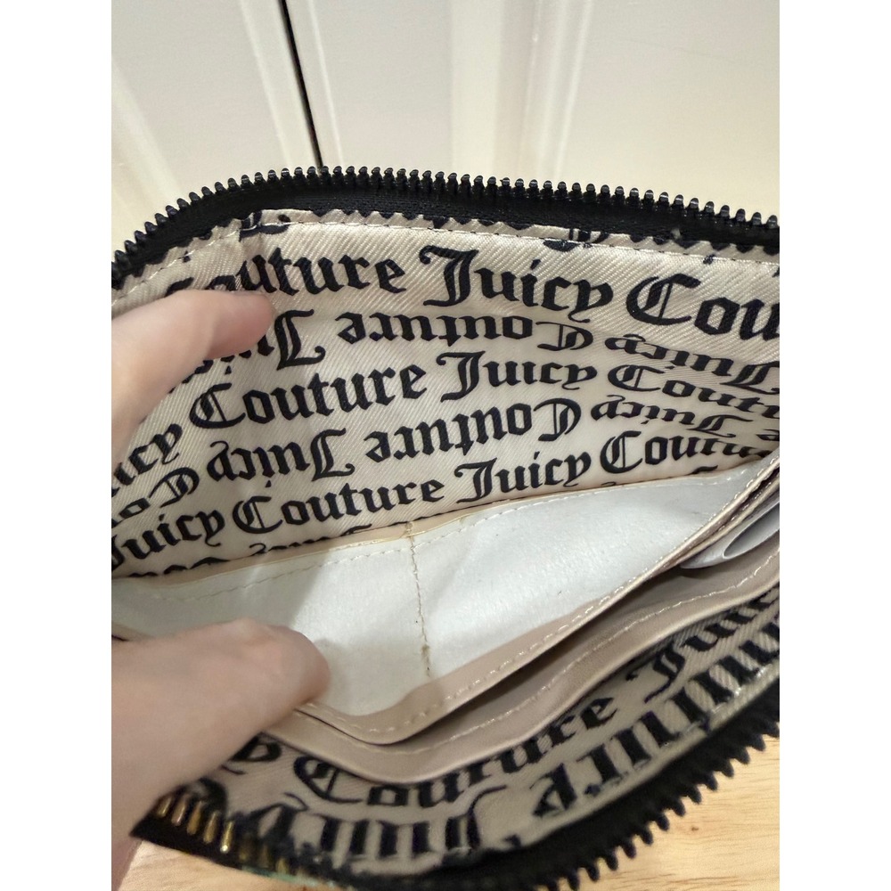 NWOT Juicy Couture Peek a Bow Floral Wristlet Pick a Flower - Picture 9 of 10